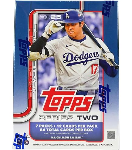 Amazon.com: 2025 Topps Baseball Series 2 Retail Box Trading Cards