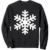 Snowflakes Christmas Snowfall Snow Graphic Sweatshirt