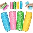 6 Pack Pearlized Water Snake Jelly Wigglers, Wiggle Sensory Toys, Four Assorted Bright Colors, Party Favor, Prizes