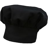 CHEFSKIN XXL Chef Hat Toque Whites Adjustable Vibrant Colors. Roomy Fully Adjustable