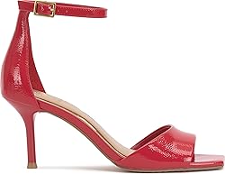 Vince Camuto Women's FEBE Heeled Sandal, Salsa, 11