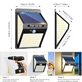 litogo 6 Pack Solar Lights Outdoor Motion Sensor 140 LED IP65 view 5