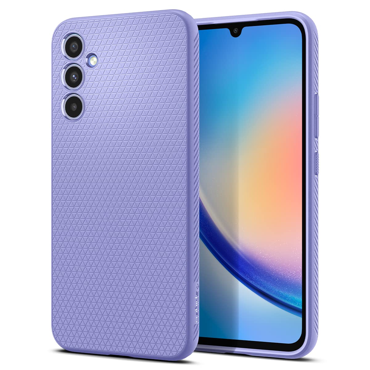 Spigen Liquid Air Designed for Galaxy A34 5G Case (2023) - Awe Violet