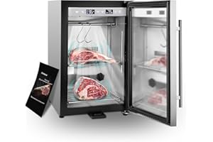 Cobalance Smart Dry Aging Fridge for Steak, Cheese and Salami, 33lbs Capacity with Intelligent No Water Tank System, Achieve Perfect Aging in 14-65 Days, Ideal Holiday Gift for Gourmet Cooking.