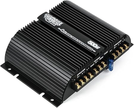 Amazon Massive Bikini バイク用 バイク 小型 アンプ オーディオ 4チャンネル 500w Usb 充電 Iphone スマホ対応 ビックスクーター マグザム マジェスティ125 アドレスv125g 原付 ディオ ジョグ Pcx125 フュージョン スカイウェーブ 音楽 車 バイク 車 バイク