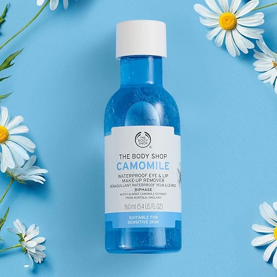 chamomile makeup remover body shop