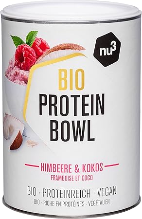 nu3 Protein Bowl orgánico sabor frambuesas & coco - 300 g de ...