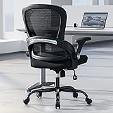 TRALT Office Chair - Ergonomic Office Chair with Back Support, Home Office Desk Chairs, 330lbs Wide Seat Big and Tall Office Chairs, Comfy Desk Chair for Work, Study, Office, Gaming (Black)