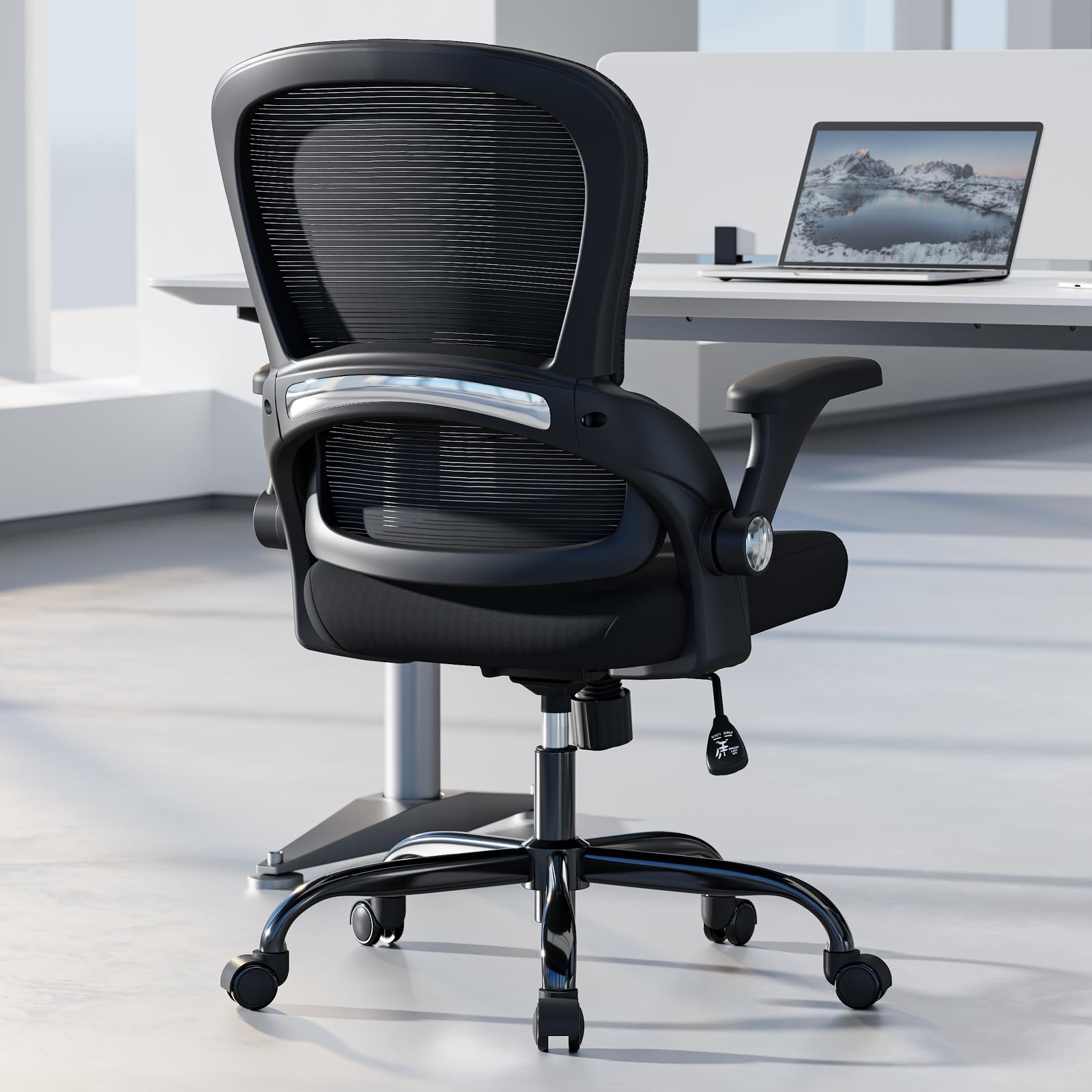 Photo 1 of 
***HAS A RIP***TRALT Office Chair - Ergonomic Office Chair with Back Support, Home Office Desk Chairs, 330lbs Wide Seat Big and Tall Office Chairs, Comfy Desk Chair for Work, Study, Office, Gaming (Black)