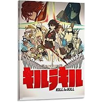 KILL la KILL × GEEKS PRINTING POSTER