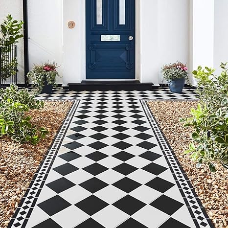 Cava Victorian Unglazed Black Quarry Porcelain 15x15 Floor Tiles