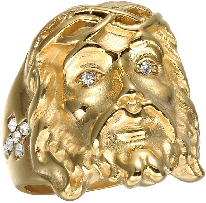 Magnifique bague chevalière en forme de tête de rhinocéros, symbole de sagesse et de puissance ! Cette bague est en acier inoxydable 316l et doré à l'or fin de 2 microns d'or Magnifique bague chevalière en forme de tête de rhinocéros, symbole de sagesse et de puissance ! Cette bague est en acier inoxydable 316l et doré à l'or fin de 2 microns d'or