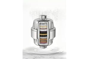 1PC 20 Stage Shower Head Filter With Vitamin C E For Hard Water Removes Chlorine Fluoride Heavy Metals Fits All Showerheads C