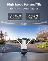 Reolink 4K 8MP Dual-Band Wi-Fi 6 PTZ Security Camera RLC-823S1W 5X Optical Zoom view 2