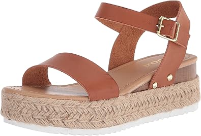 soda women's open toe halter ankle strap espadrille sandal