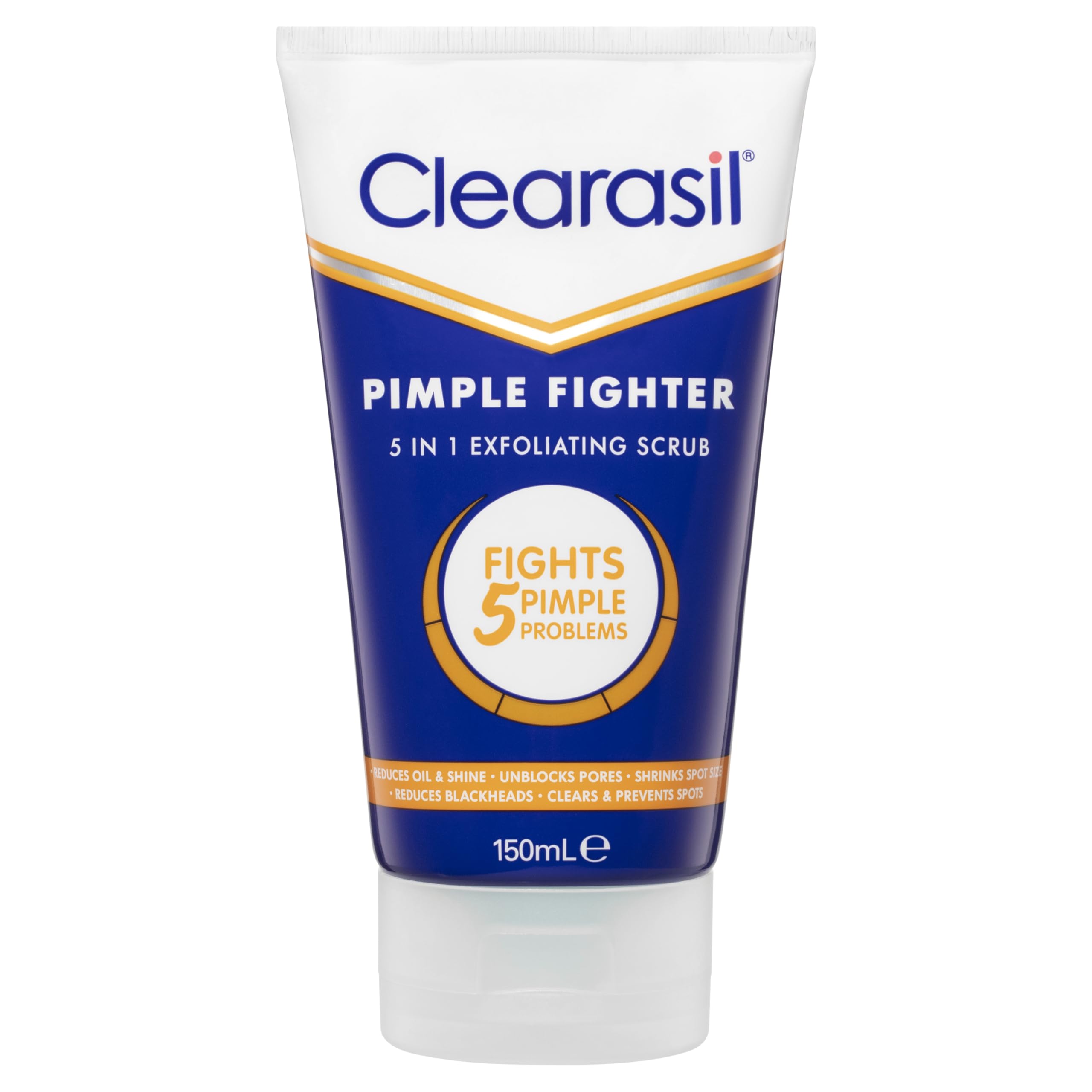 Clearasil 5 In 1 Action S Cleansing Face Wash for acne prone skin to unclog pores and everyday prevention of acne