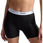 Woxer Womens Baller 5" High Waisted Boy Shorts Underwear – Seamless Boxer Briefs, Boyshort Panties, No Show Women’s Boxers