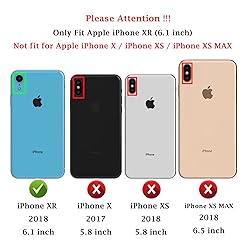 for iPhone XR Case: Dual Layer Protective Heavy