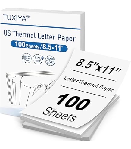 Amazon.com : LB3668 Premium Fanfold Paper, Thermal, (1000 Sheets