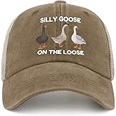 Funny Silly Goose Hat Silly Goosee On The Loose Hat for Women Dad Hats Funny Hats