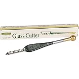Fletcher-Terry Gold-Tip Handheld Glass Cutter, Cutting Tool (Carbide)