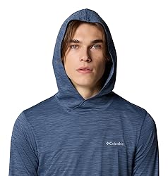 Columbia Men's Sage Peak Knit Hoodie, Dark Mountain