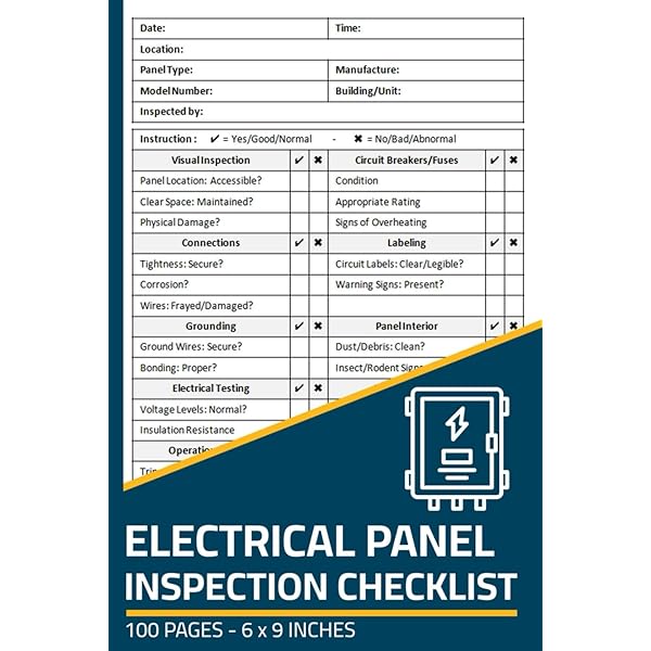 Electrical Panel Inspection Checklist