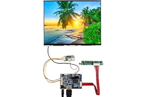 VSDISPLAY 10.4 Inch 1024x768 LCD Screen LTD104EDZS Aspect Ratio 4:3 Display Screen with Driver Board VS-TY2660H-V661