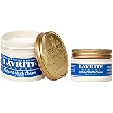Layrite Deluxe Natural Matte Cream 4.25 oz and Natural Matte Cream 1.5 2 pack