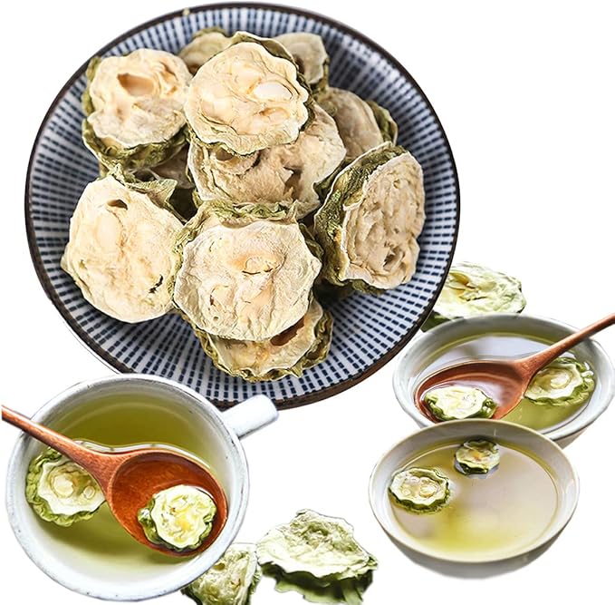 Te Di Erbe Cinesi Zucca Amara Pezzi Te Secco Nuovo Te Profumato Te Verde Sanita Fiori Fiori Te Di Alta Qualita Cibo Verde Sano Rosa Melanzane Te 50 Amazon It Alimentari E Cura