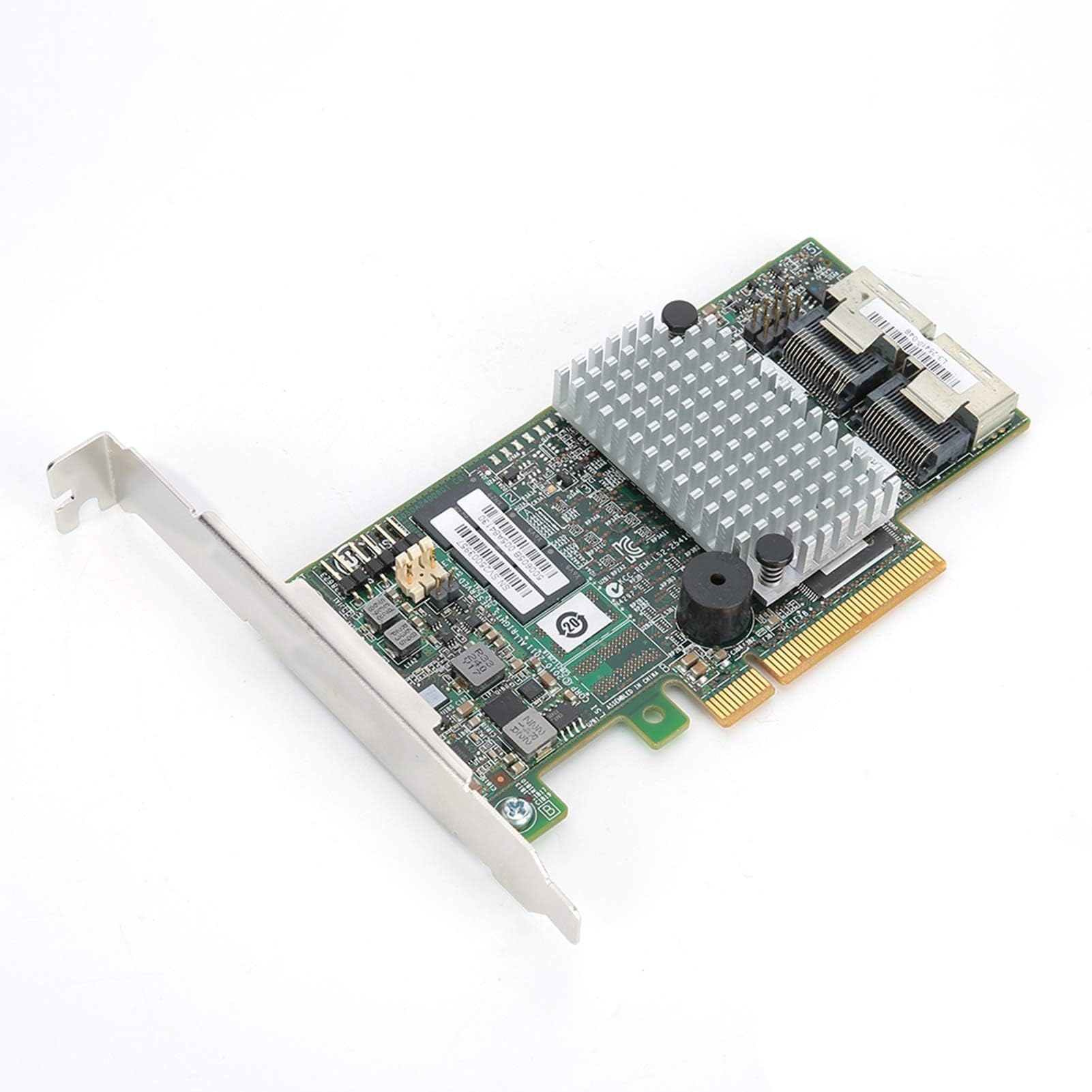 Photo 1 of LSI 9267?8i RAID Controller Card, Internal PCI Express SAS/SATA HBA RAID Controller Card RAID Controller 2208 Main Control Disk RAID Contreller Card PCIEx8 6GBps 512M RAID 0 1(S)