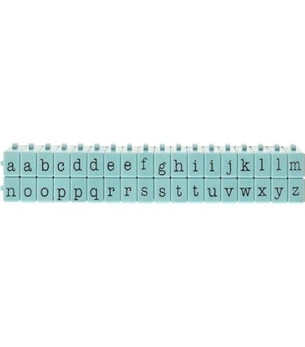 Clickable Lowercase Stamp Set By Recollections - View #10