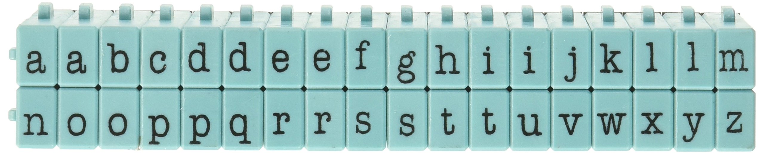 Contact USA Pegz Connectable Alphabet Stamp Set, M