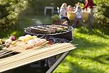 NadaKin SMoreS Bamboo Roasting Sticks 36in 5mm 200 pcs Fire Pit Skewers view 7