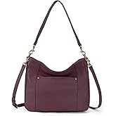 befen Genuine Leather Hobo Crossbody Bags for Women Retro Leather Purses Handbags Shoulder Bag with 2 Shoulder Straps