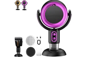 Portable Smoke Fan for Smoking Indoors, Rechargeable Smoke Eliminator for Home Smoking, Air Purifier with Removable Filter, H