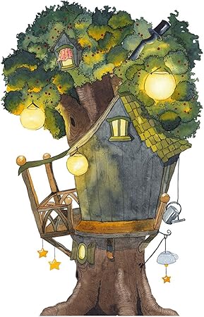 Feentür Aus Holz Für Garten & Kinderzimmer - Magische Dekoration Mit Leiter