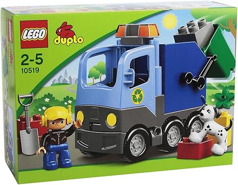 lego duplo recycling truck