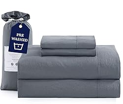 Casa Platino Queen Sheets, Pre Washed Soft Queen
