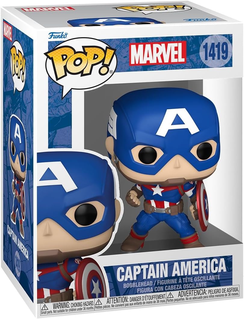 Funko Marvel Captain America New Classic Collectible Vinyl Figure
