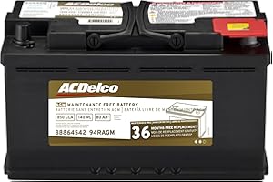 ACDelco Gold 94RAGM (88864542) 36 Month Warranty AGM BCI Group 94R Battery