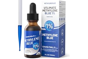 Kivifru Methylene Blue 1% USP Grade 4 fl oz - Pharmaceutical Grade Brain Health Supplement, Third-Party Tested, Formaldehyde-Free