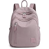 Cute Mini Backpack for Women Nylon Women Small Backpack Purse Kawaii Mini Backpack Small Travel Bag (Light purple)
