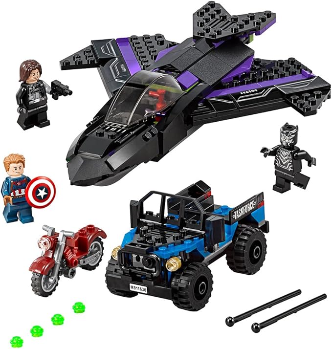 lego black panther minifigure