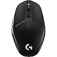 Logitech G303 Shroud Edition Wireless Gaming Mouse - LIGHTSPEED- HERO 25K - 25,600 DPI - 75 grams - 5-buttons – PC - Black