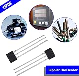 YINETTECH 12Pcs SS41F Bipolar Hall Effect Sensor TO-92S 3-Pin Motor Detector view 3
