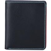 mywalit RFID Classic Men's Nappa Leather Wallet | Black Pace | 6 Card Slots with &amp; Radio Frequency Shielding Lining for Enhanced Security | Perfect for Everyday Use