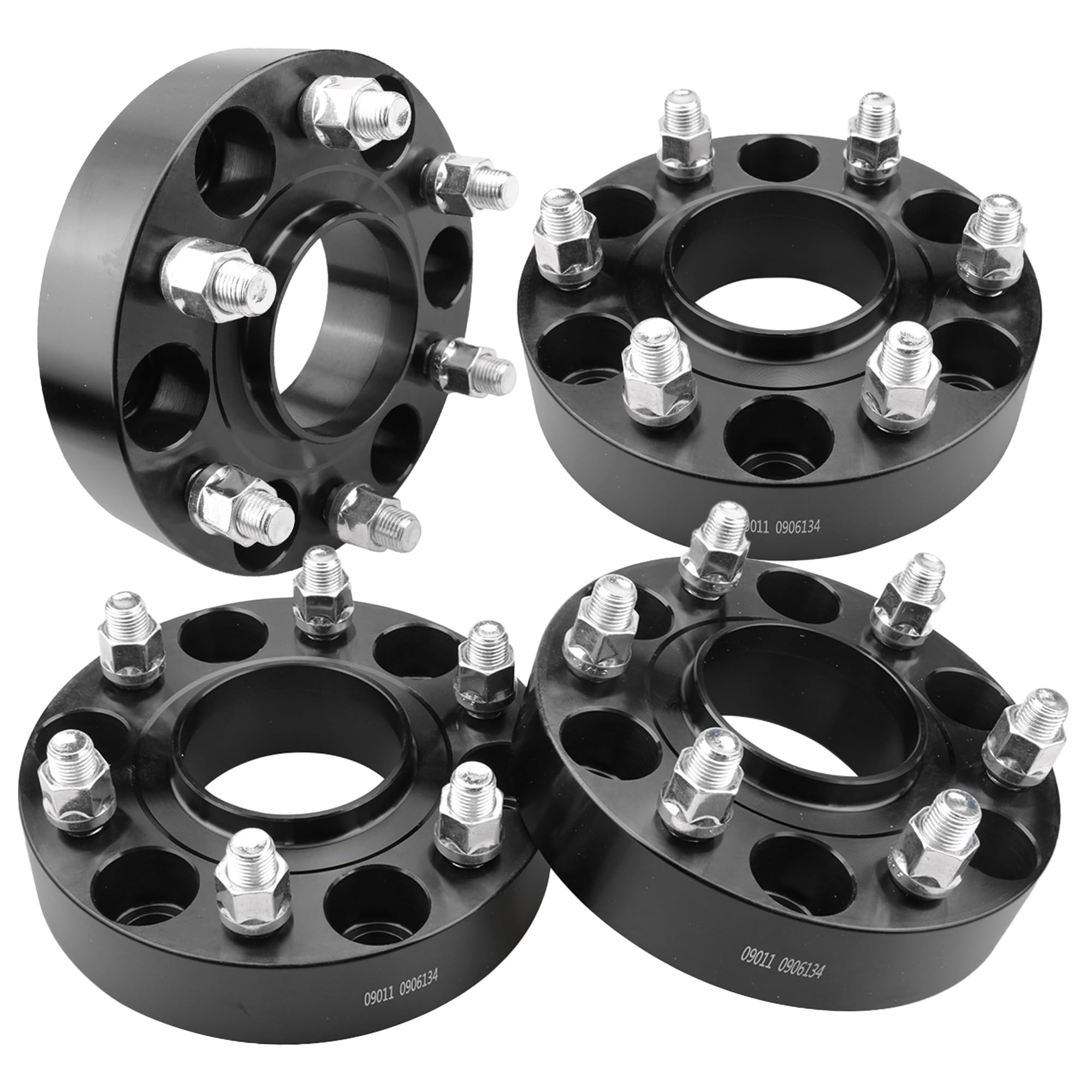 Photo 1 of UNITHUB 1.5 Inch 6x5.5 Wheel Spacers to 6x139.7mm Hubcentric Wheel Adapters Spacers with 6 Lug 77.8mm Hub Bore M14x1.5 Studs Compatible for Ram 1500 2019-2024 (Set of 4)