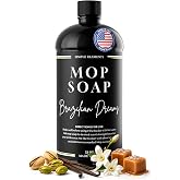 Luxury Mop Soap &ndash; Highly Scented Floor Cleaner, Concentrated Formula, No Streaks, Residue or White Cast, Floor Cleaning for Tile, Sealed Hardwood, Laminate, Vinyl and Stone &ndash; Brazilian Dreams 32 oz