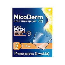 NicoDerm CQ Step 2 Nicotine Patches to Quit Smoking
